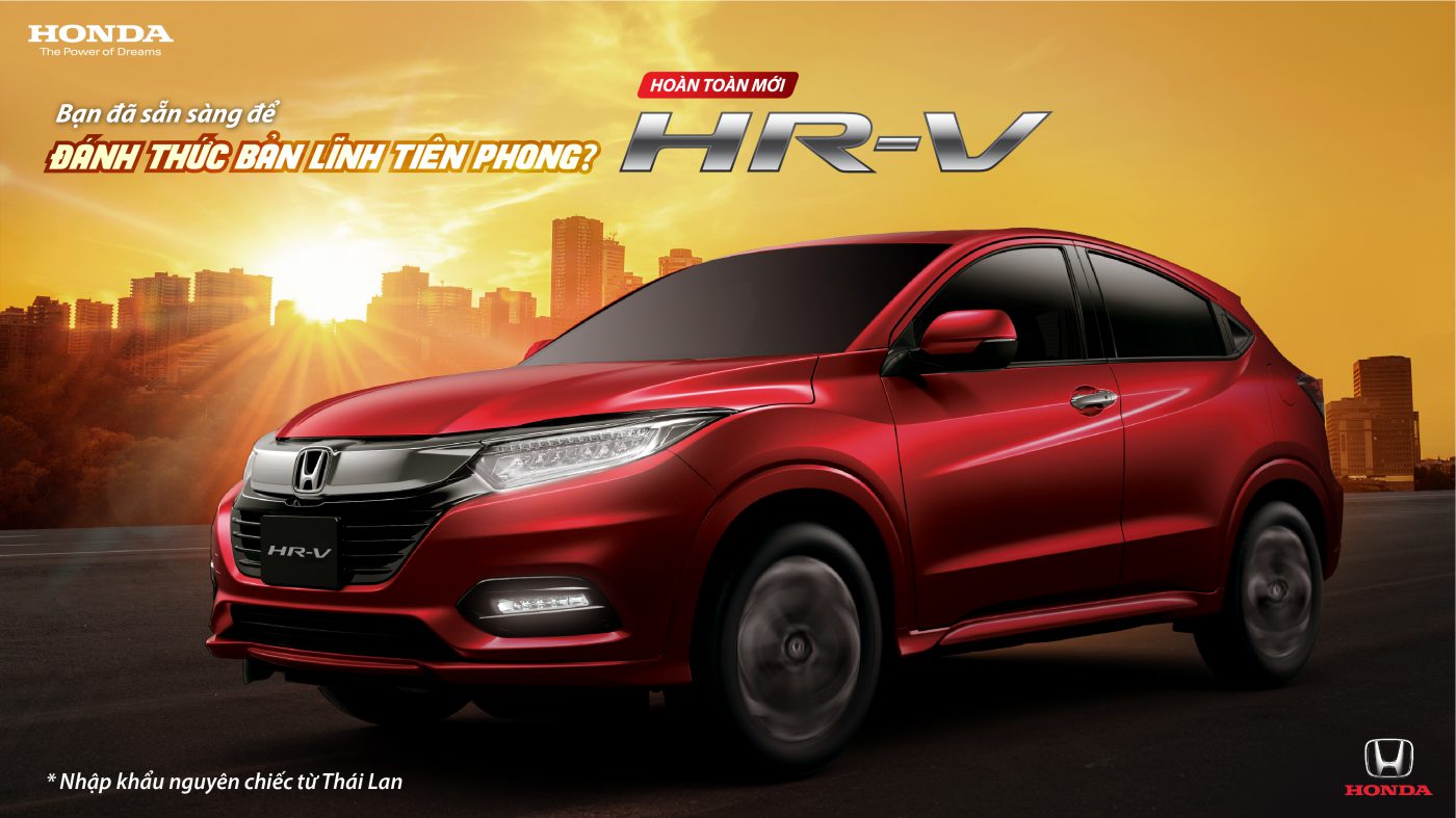 Giới thiệu 2 phiên bản Honda HRV 2023 nhập khẩu Thái lan